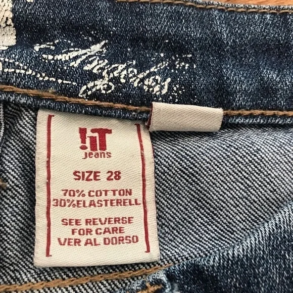 !iT Jeans Capri Size 28 - Picture 3 of 3